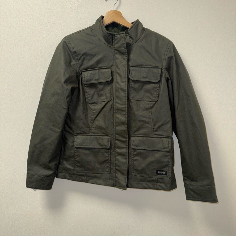 Harley-Davidson Mesa Waxed Riding Jacket Green Size Medium new
